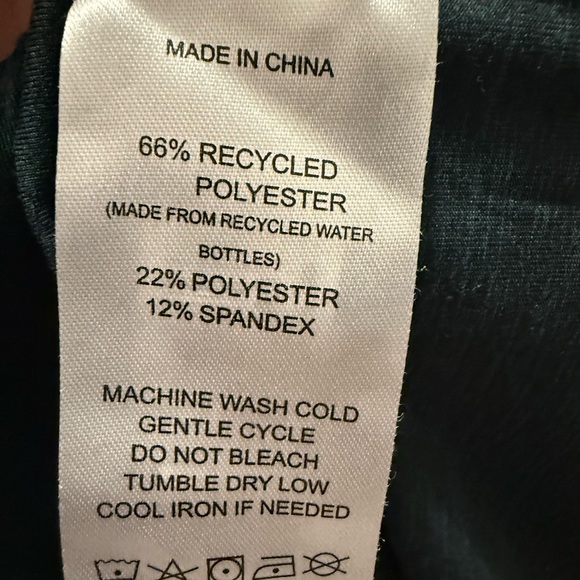 Quince Knit Breeze Heather Green Long Sleeve Top - Picture 6 of 6